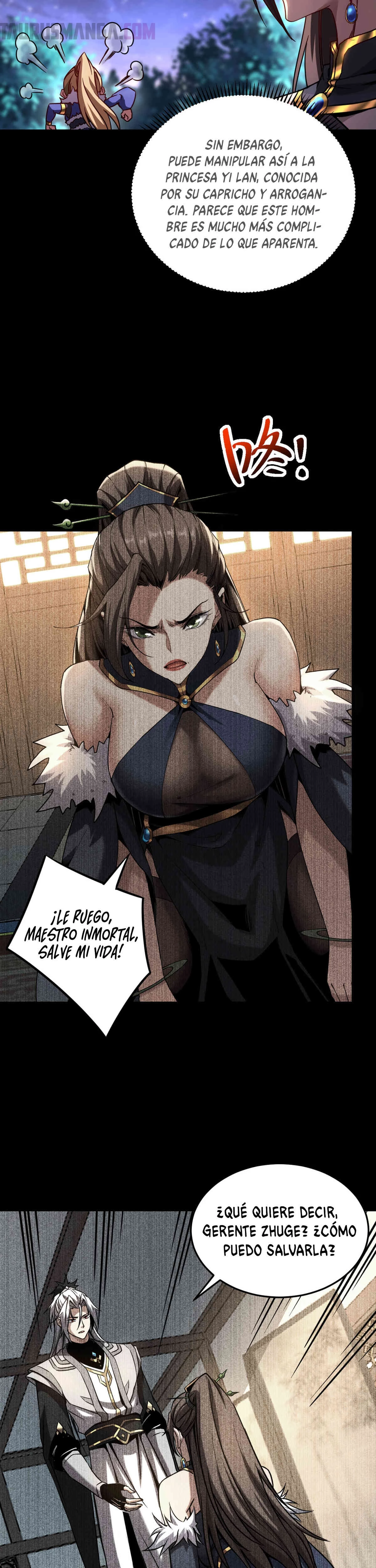 Mientras mis discípulas se matan, yo me relajo! > Capitulo 92 > Page 81